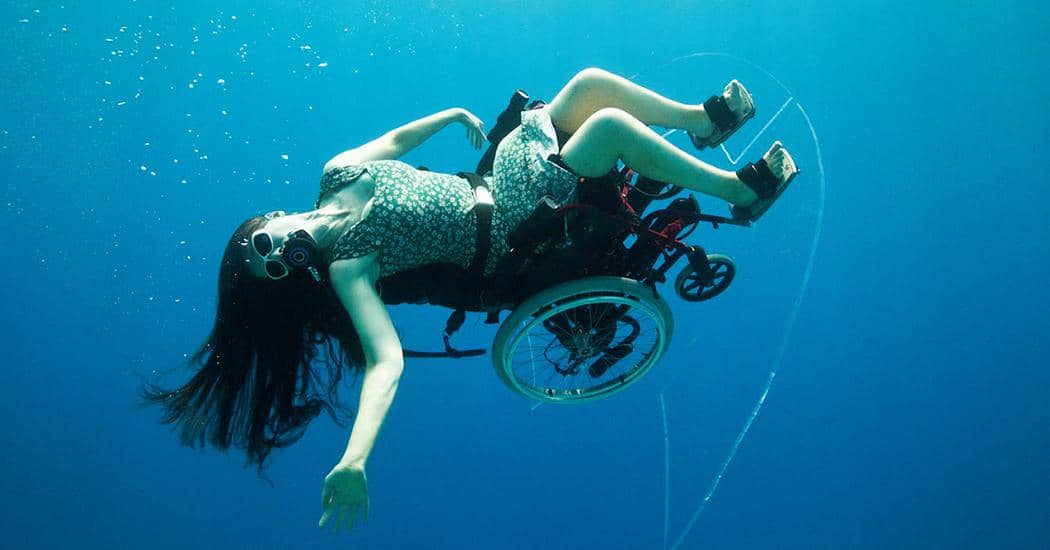 La plongée sous-marine… en fauteuil roulant